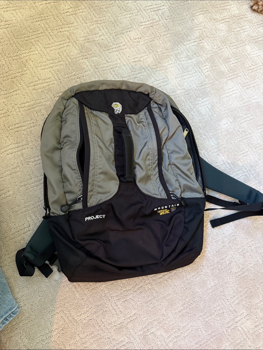 Mountain Hardwear Black and Gray Backpack